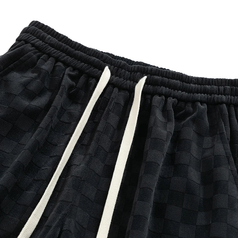 Bayline™ | Geruite Corduroy Sweatbroek