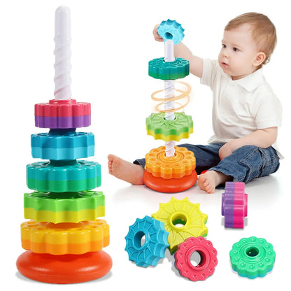 Bayline™ | Regenboog Stapels Speelgoed