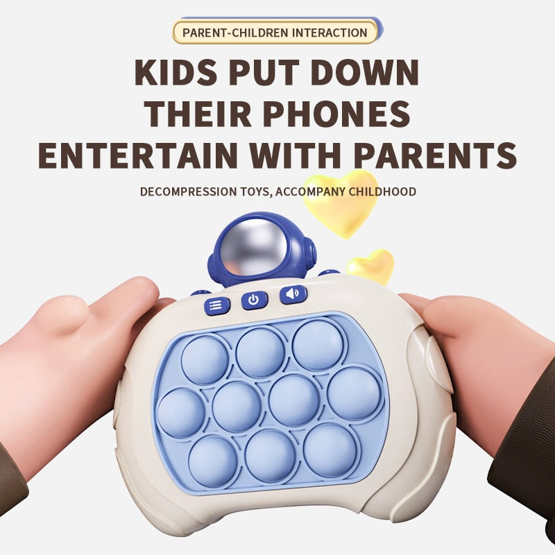 Quick push game machine voor kinderen