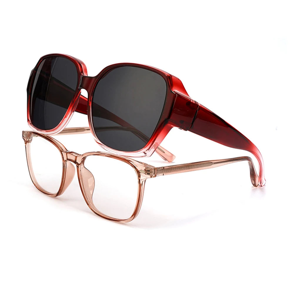 SunSnap™ shades | Die zonnebril die over elke andere bril past!