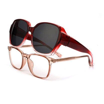 SunSnap™ shades | Die zonnebril die over elke andere bril past!