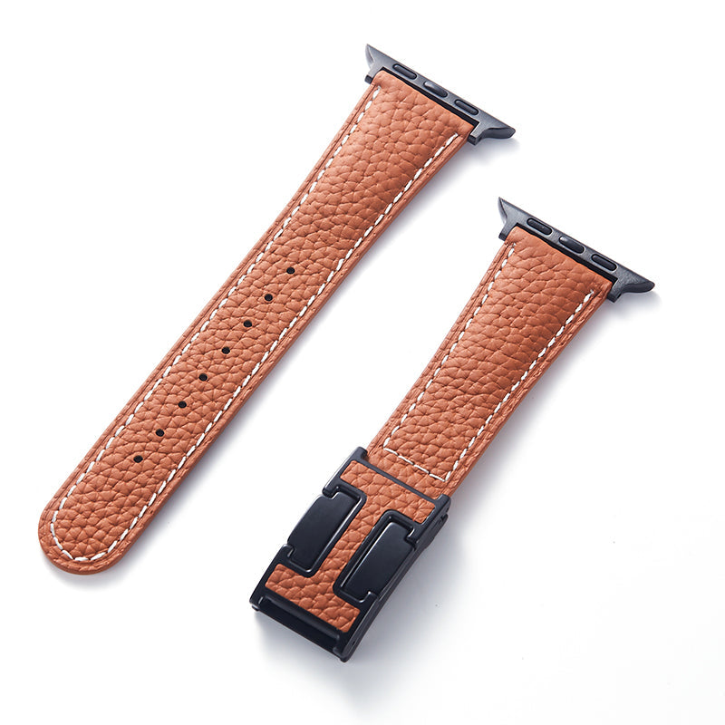Bayline™ | Leren Magnetisch Gespbandje Voor Apple Watch