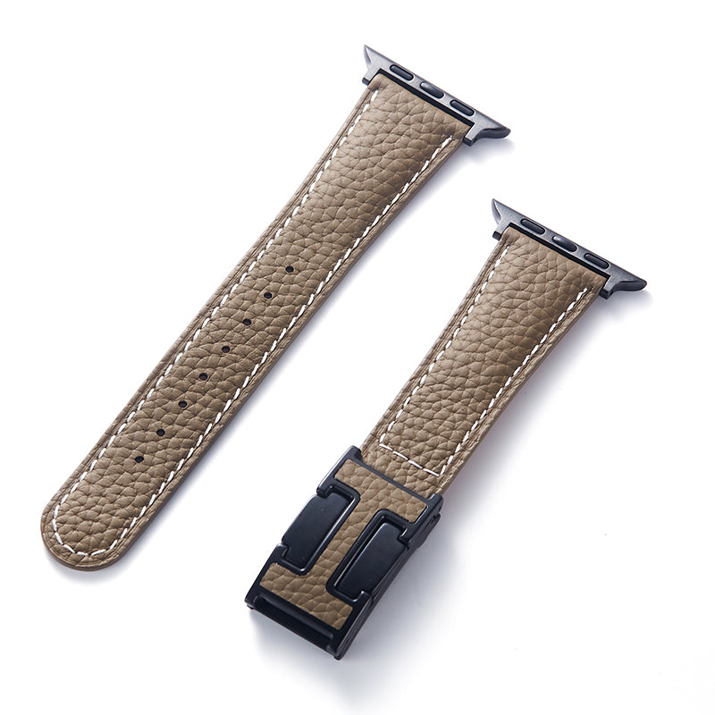 Bayline™ | Leren Magnetisch Gespbandje Voor Apple Watch