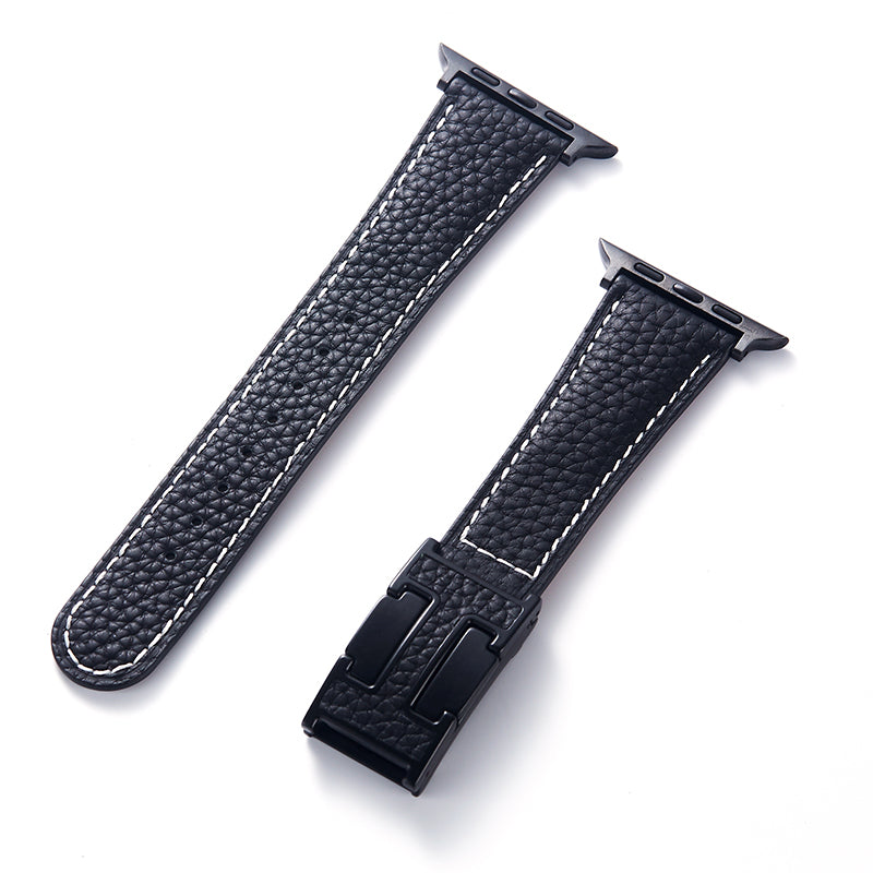 Bayline™ | Leren Magnetisch Gespbandje Voor Apple Watch