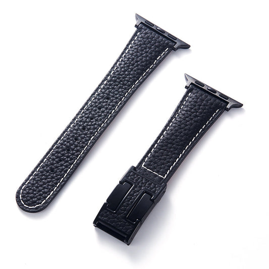 Bayline™ | Leren Magnetisch Gespbandje Voor Apple Watch