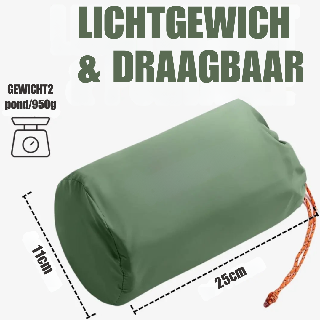 Bayline™ | Groene Wolk Ultra Comfort Slaapmat