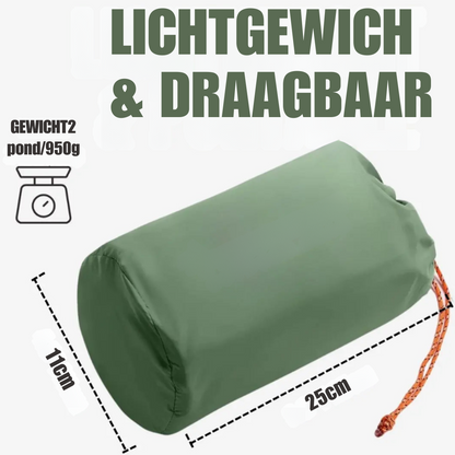 Bayline™ | Groene Wolk Ultra Comfort Slaapmat