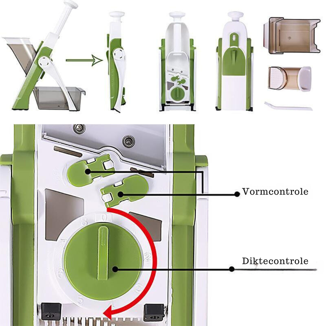 Bayline™ |  Quick Prep Verstelbaar Snijmes