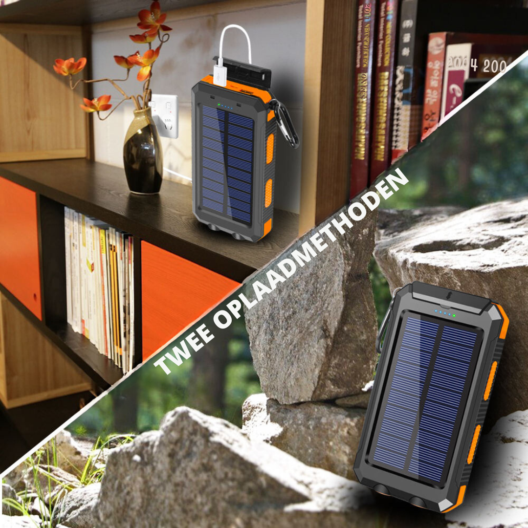 Bayline™ | Zonne-Energie Bank Oplader