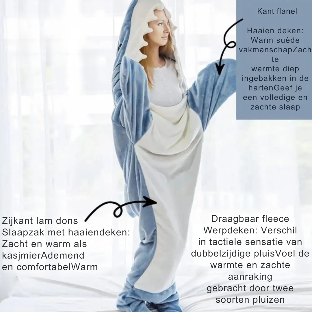 Bayline™ | Sharkie Comfortabele Deken