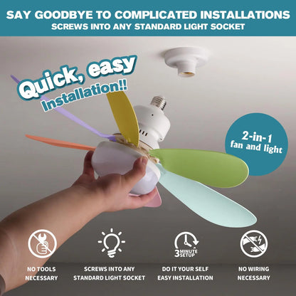 Breezemaster™ Smart Fan | De slimme plafondventilator die je zonder moeite ophangt!