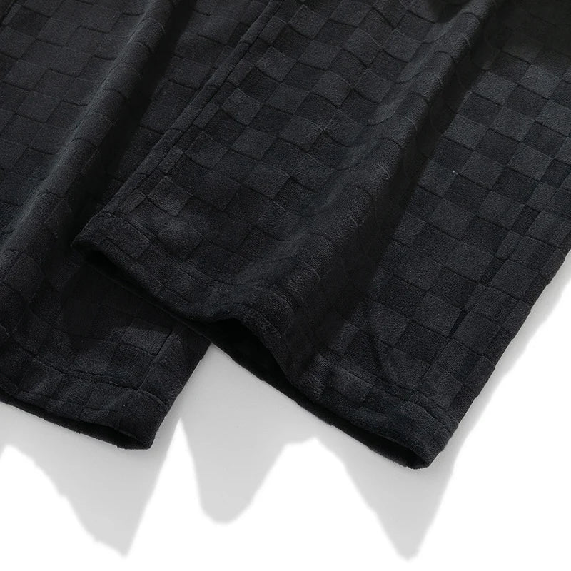 Bayline™ | Geruite Corduroy Sweatbroek