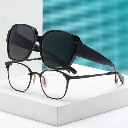 SunSnap™ shades | Die zonnebril die over elke andere bril past!