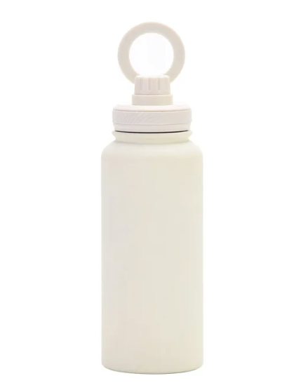 FluidFlex™ waterfles | Roestvrijstalen waterfles en magnetische telefoonhouder in 1!