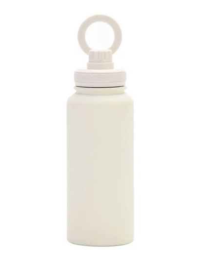 FluidFlex™ waterfles | Roestvrijstalen waterfles en magnetische telefoonhouder in 1!