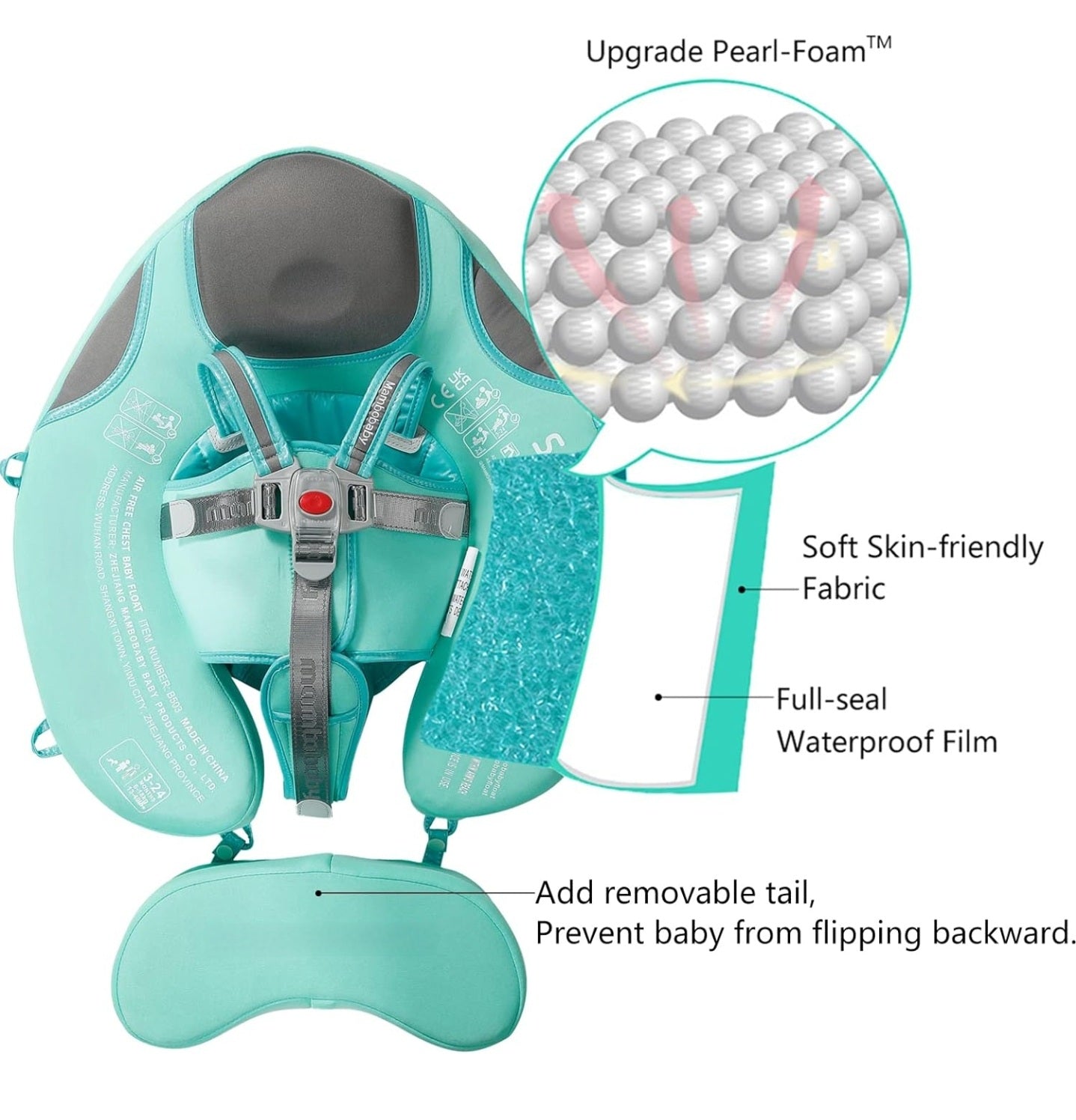 Bayline™ |  AquaBounce 3-in-1 Baby Drijver