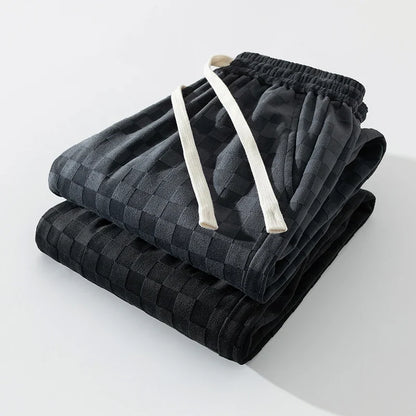 Bayline™ | Geruite Corduroy Sweatbroek