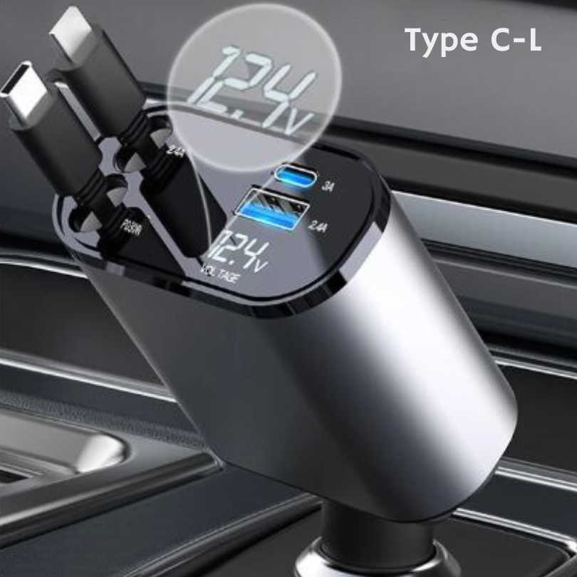Bayline™ | 4-in-1 Intrekbare Autolader