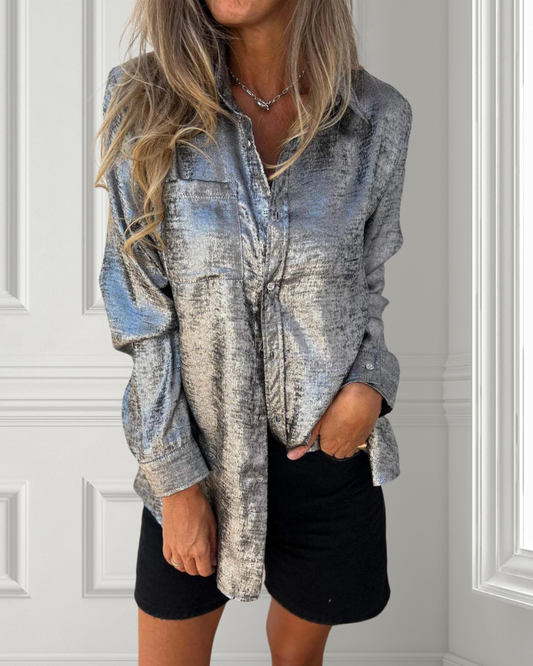 Bayline™ | Casual Suède Overhemd
