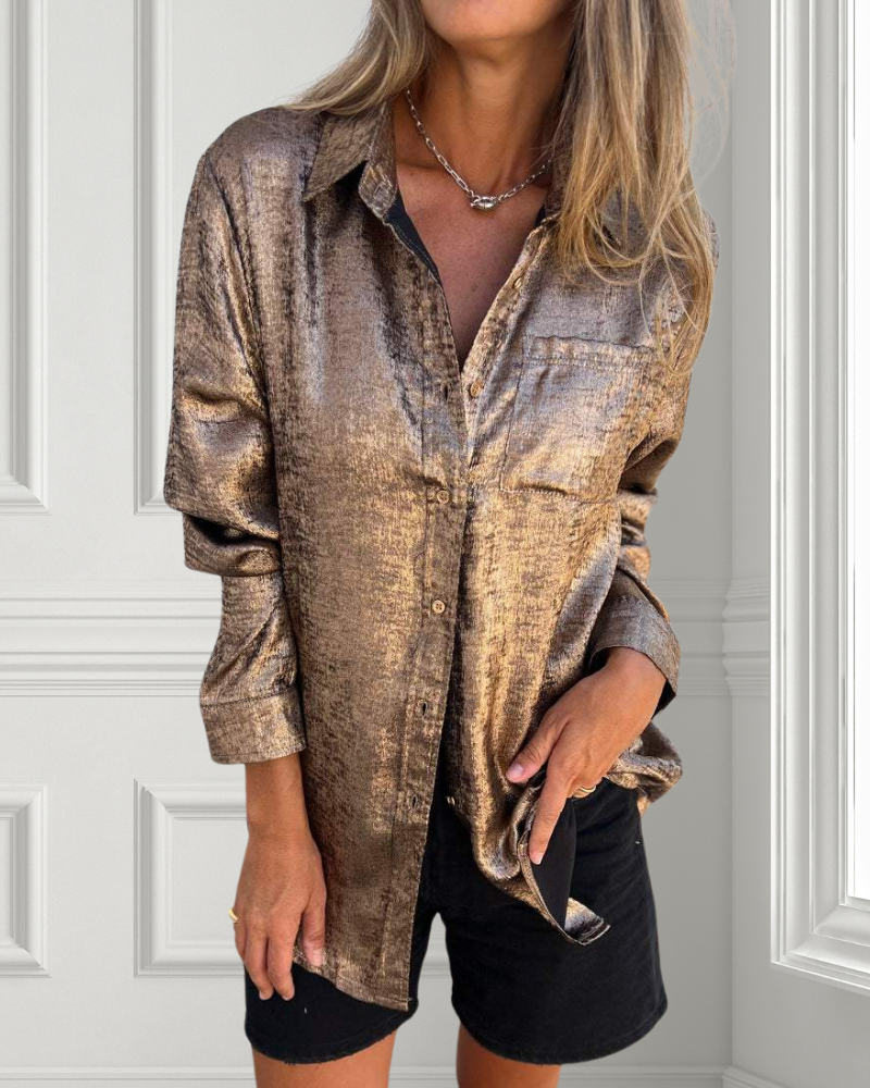 Bayline™ | Casual Suède Overhemd