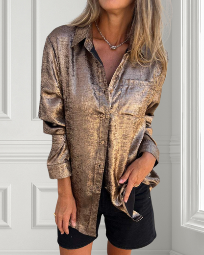 Bayline™ | Casual Suède Overhemd