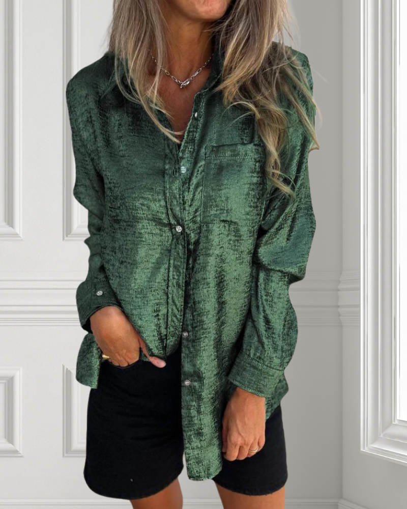 Bayline™ | Casual Suède Overhemd