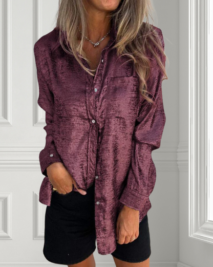 Bayline™ | Casual Suède Overhemd