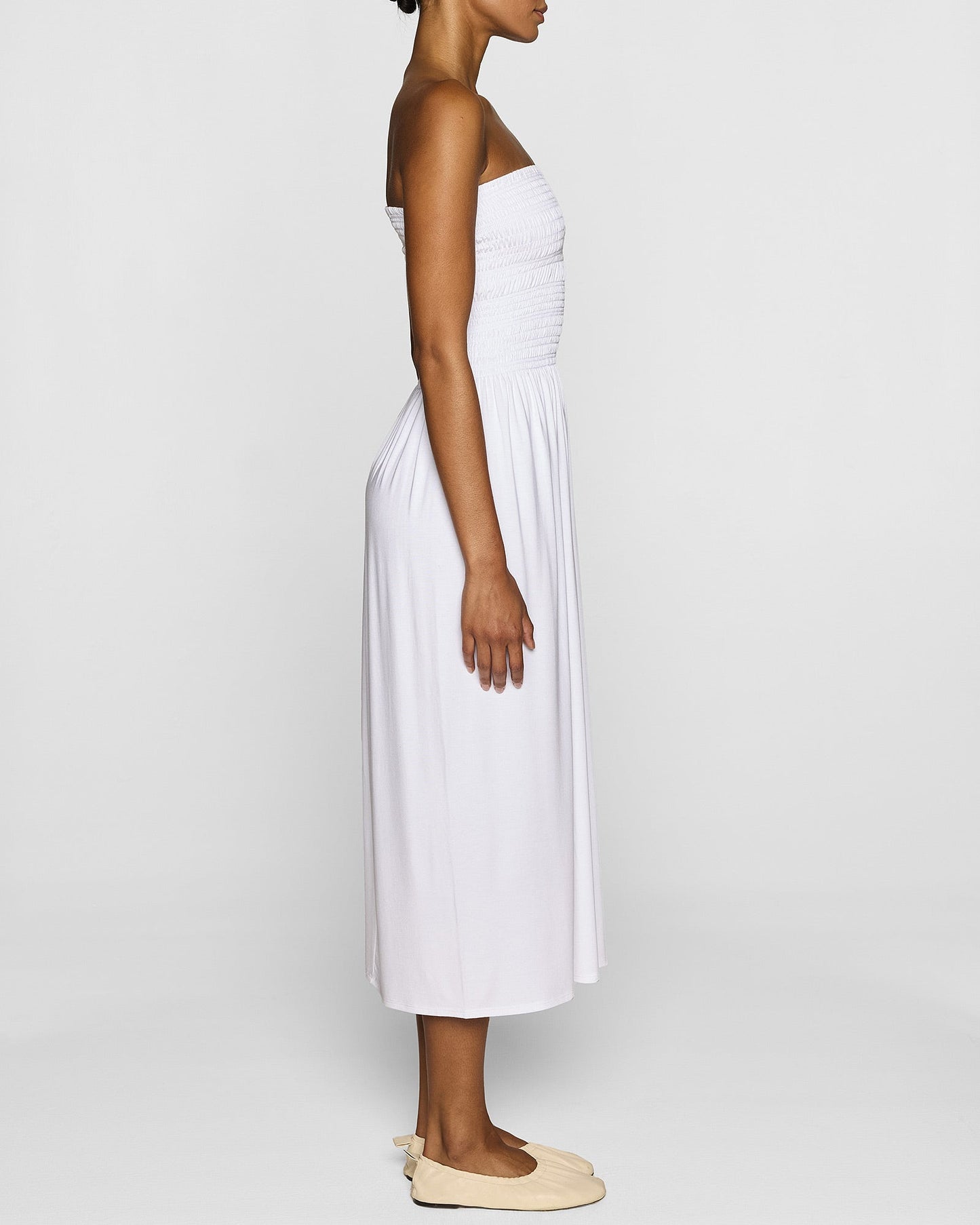 Bayline™ |  De Smock Jurk/Rok Witte Stijl