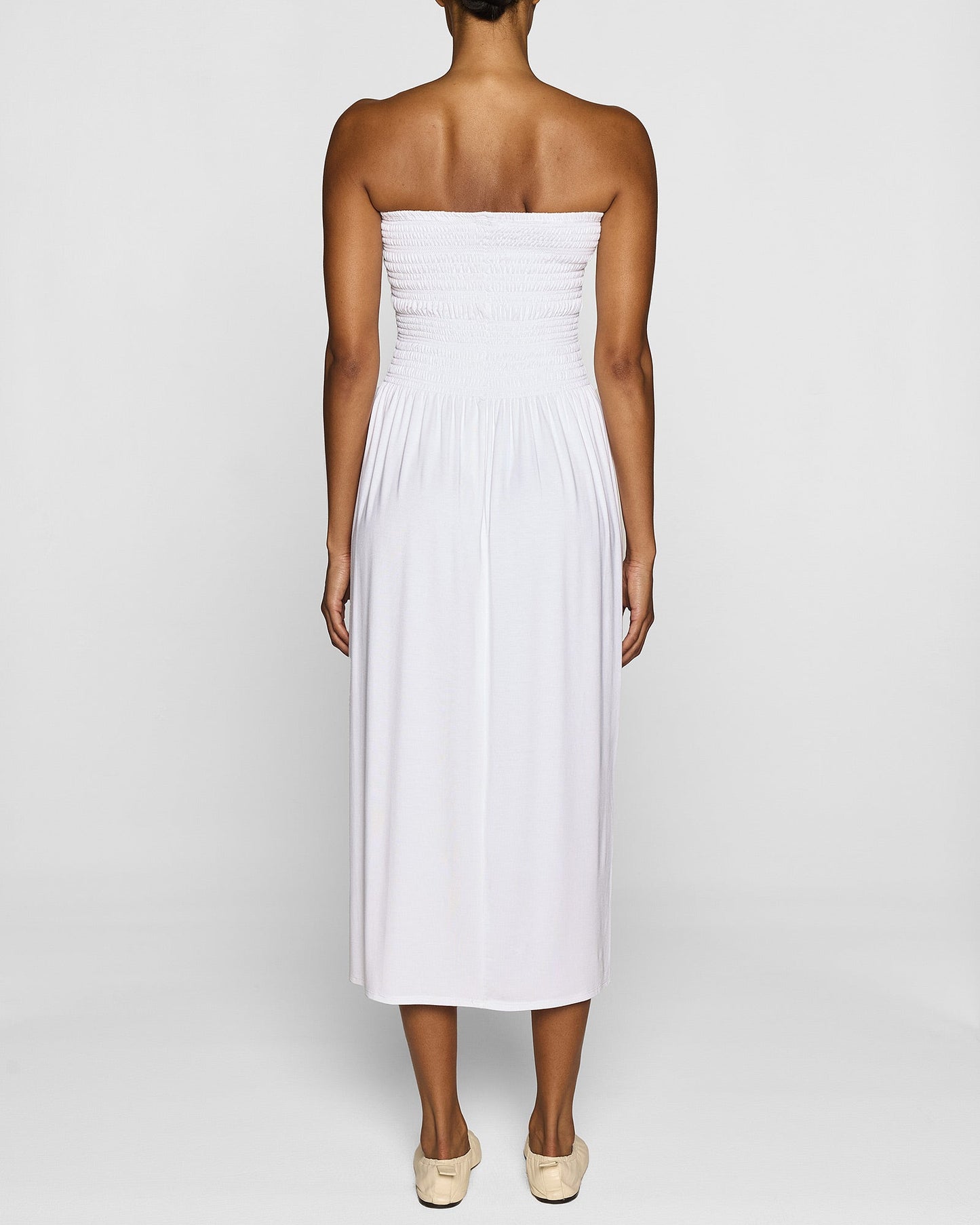 Bayline™ |  De Smock Jurk/Rok Witte Stijl