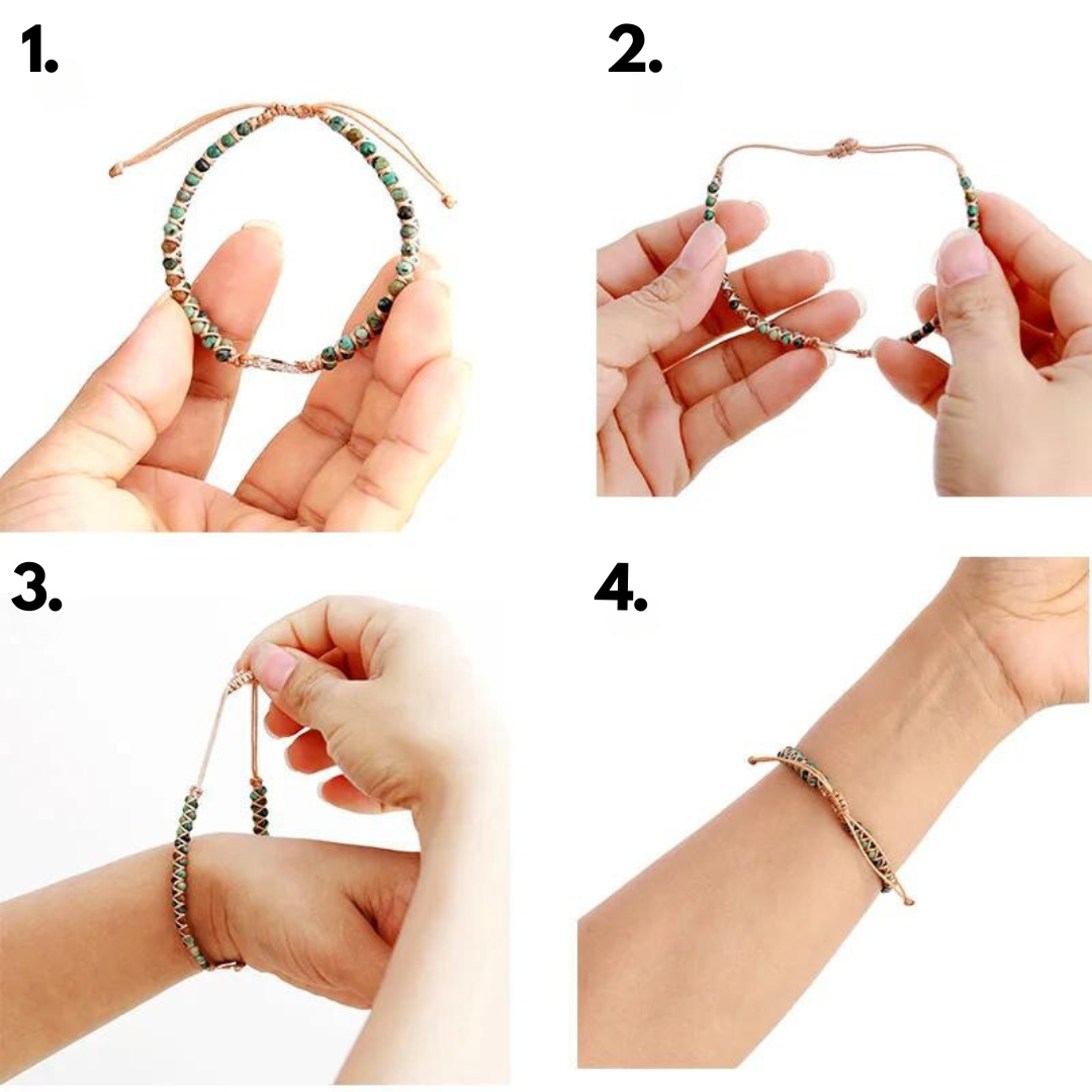 Earthstone Elegance™ armbanden | Ervaar de helende krachten van Aardse stenen!