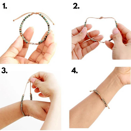 Earthstone Elegance™ armbanden | Ervaar de helende krachten van Aardse stenen!
