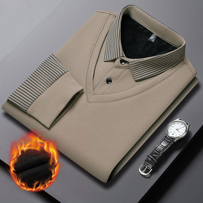 Bayline™ |  Gestreept Tweedelig Shirt Met Kap