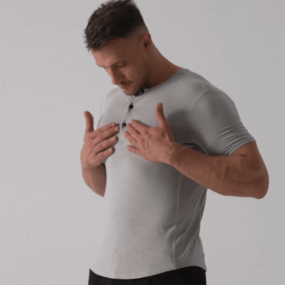 Bayline™ | Bamboe Henley T-Shirt