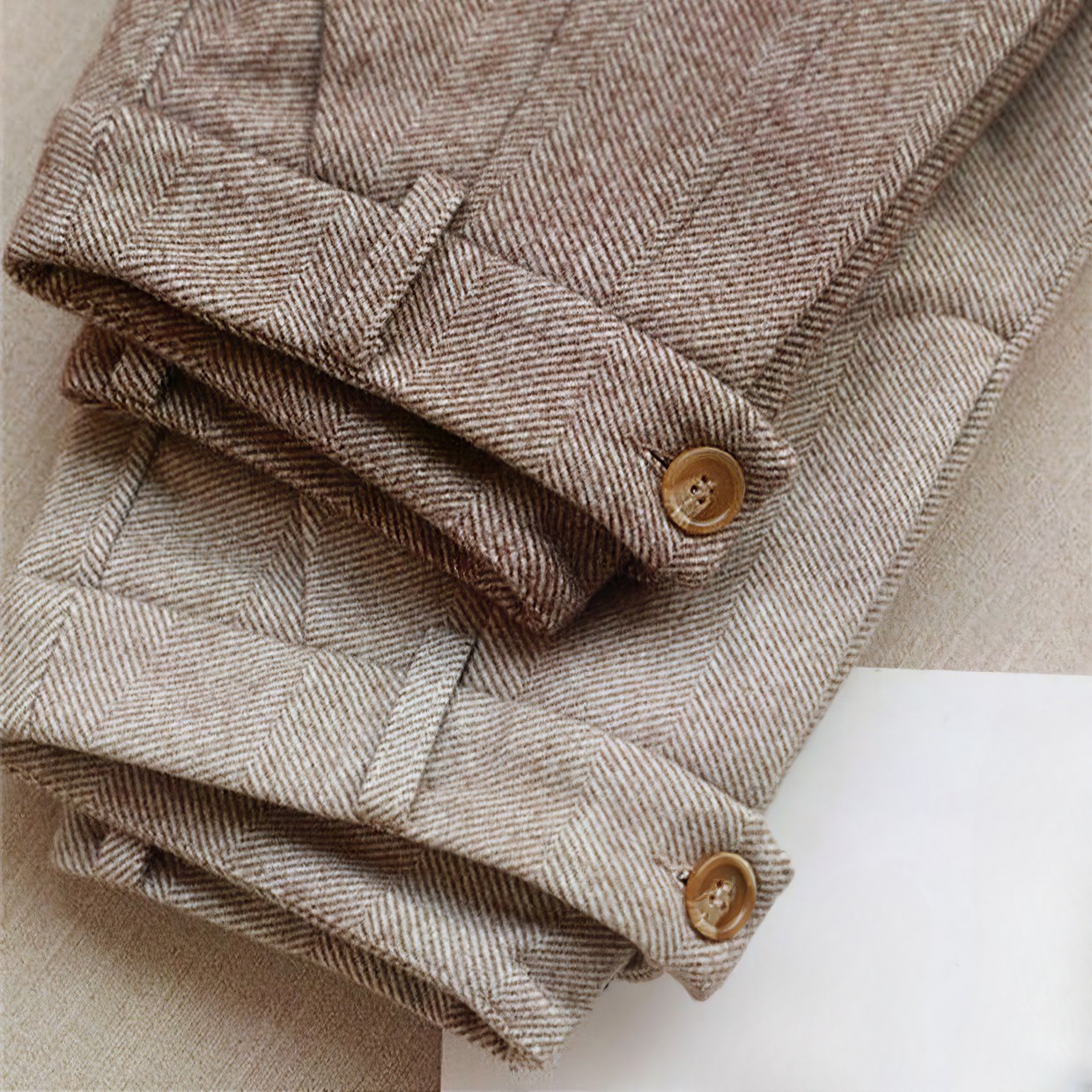Bayline™ |  Elegante Getailleerde Broek Van Wol