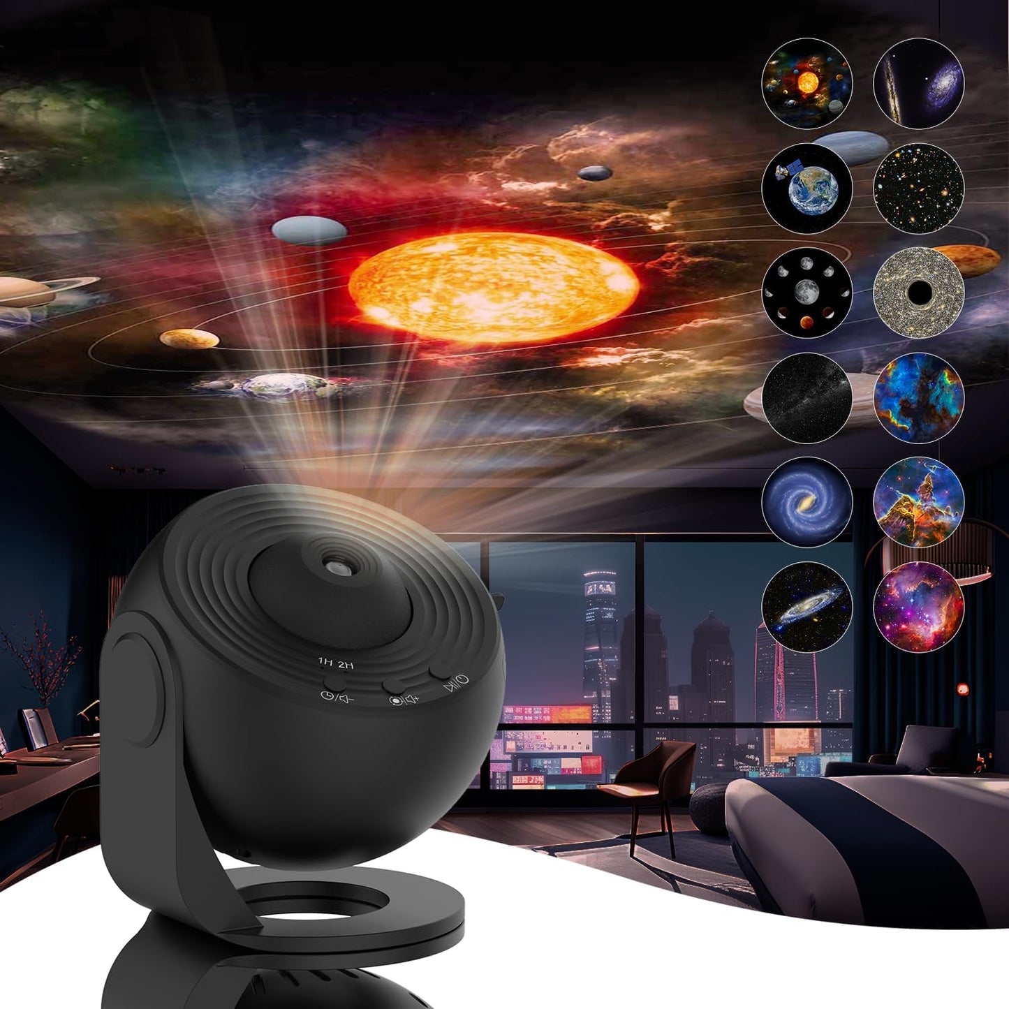 CosmicDreams™ | Dé lamp voor jong en oud, voor ontspanning of liefhebbers van astronomie!