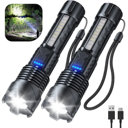 Bayline™ | Outdoor Laserzaklamp Met Cob Zijlicht