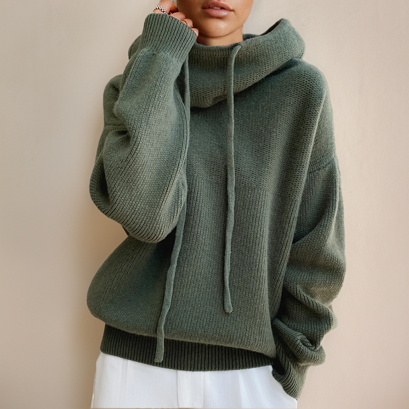 India - Hoodie gemaakt van 100% wol
