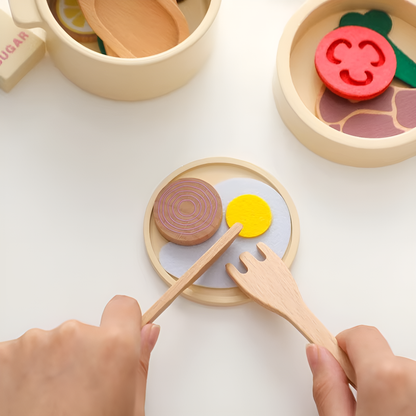 Bayline™ | Montessori Houten Keuken Speelgoed