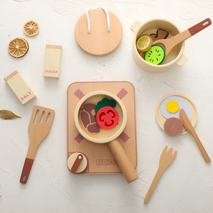 Bayline™ | Montessori Houten Keuken Speelgoed