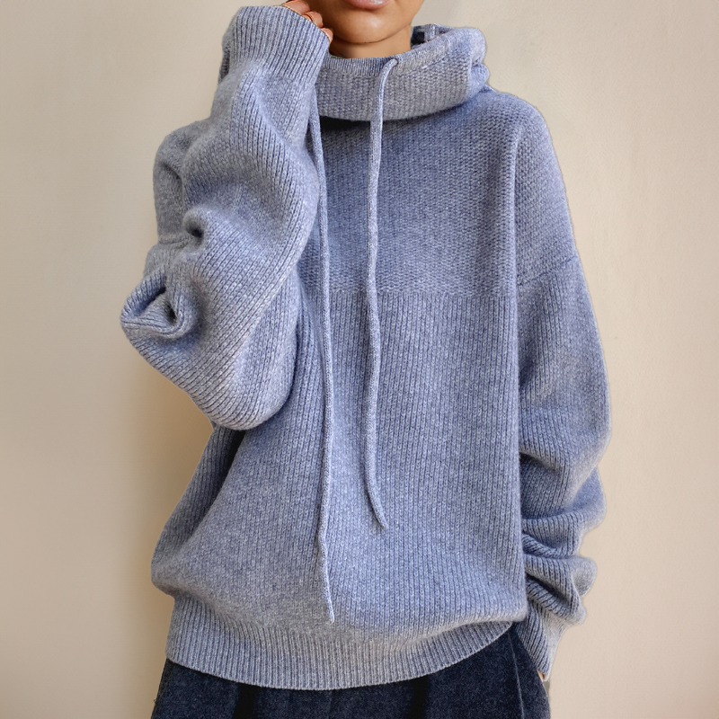 India - Hoodie gemaakt van 100% wol