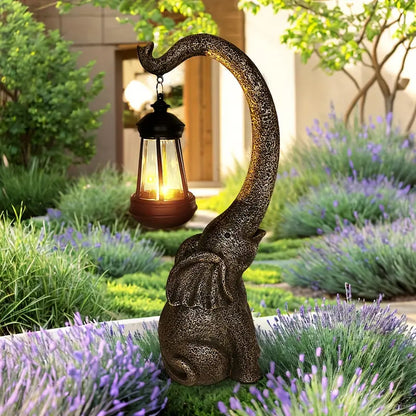 Bayline™ |  Betoverde Olifant Solar Lamp