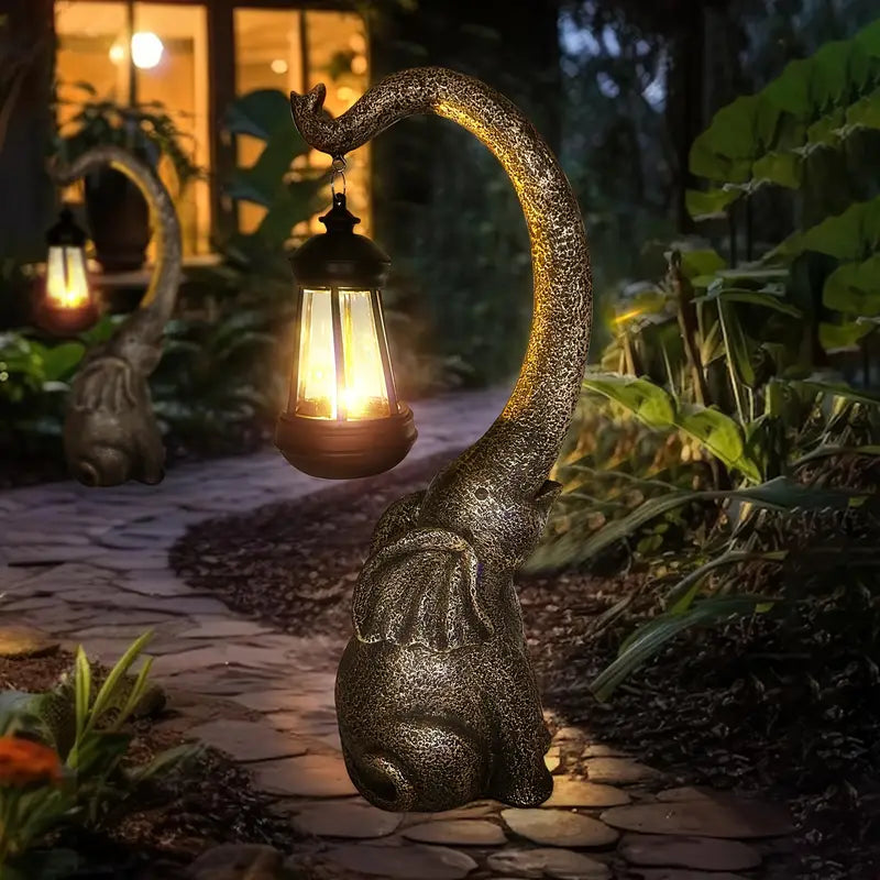 Bayline™ |  Betoverde Olifant Solar Lamp