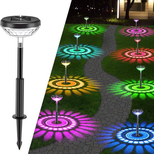 Bayline™ |  Mandala Patroon Solar Tuinlamp