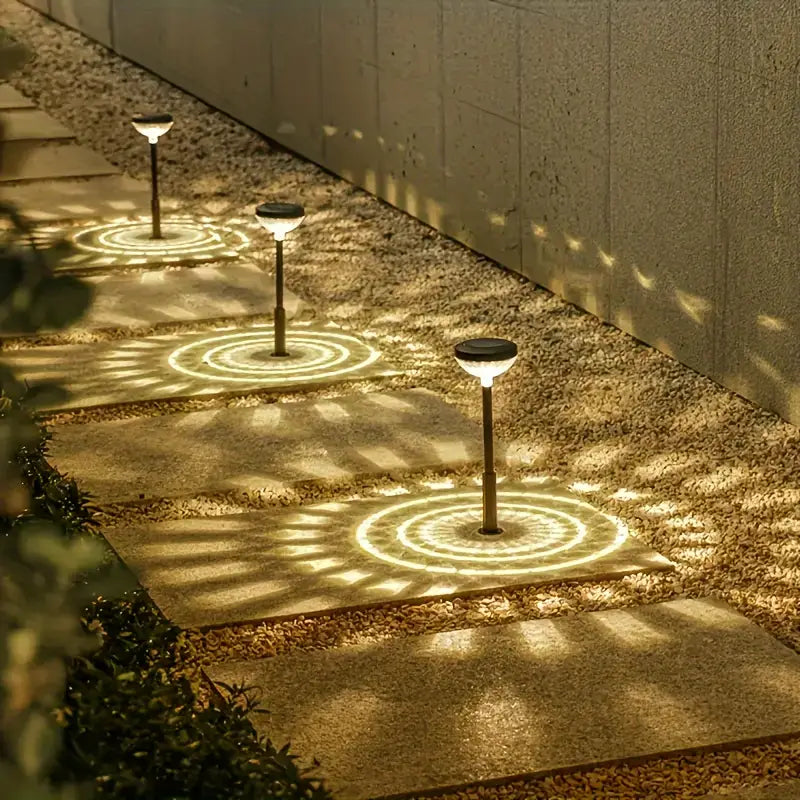 Bayline™ |  Mandala Patroon Solar Tuinlamp