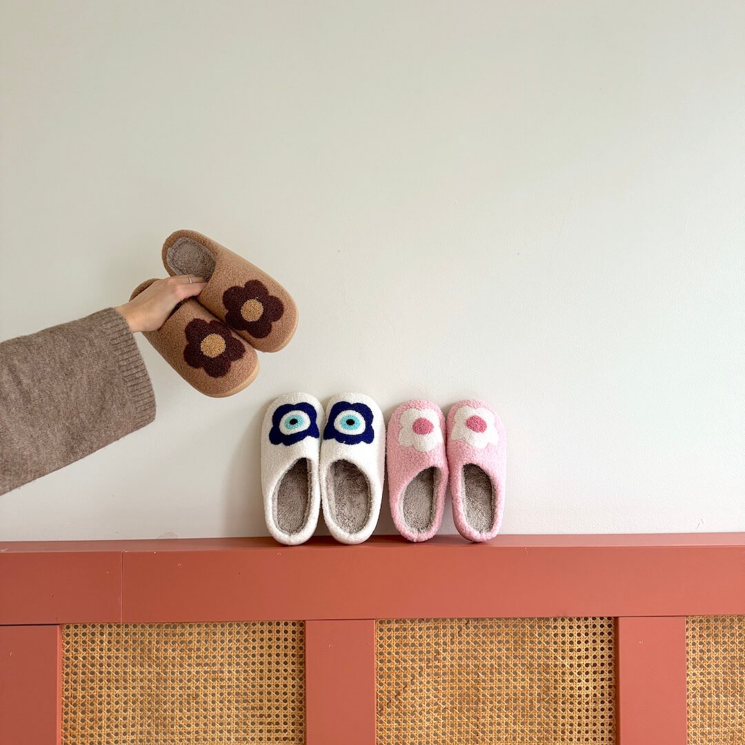 Floral Footsteps™ | Vrolijke lente pantoffels
