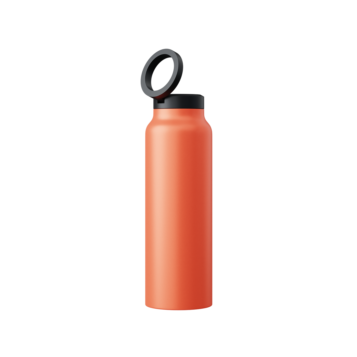 FluidFlex™ waterfles | Roestvrijstalen waterfles en magnetische telefoonhouder in 1!