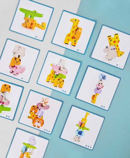 Bayline™ | Montessori Dieren Stapelspel