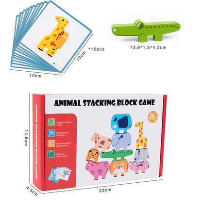 Bayline™ | Montessori Dieren Stapelspel