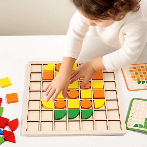 Bayline™ | Montessori Patroonherkenning Puzzel