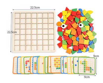 Bayline™ | Montessori Patroonherkenning Puzzel